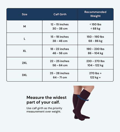 Legease™ Premium Wide-Calf Compression Socks - Leg Ease