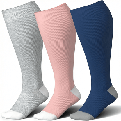Legease™ Premium Wide-Calf Compression Socks - Leg Ease