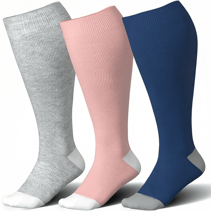 Legease wide-calf compression socks