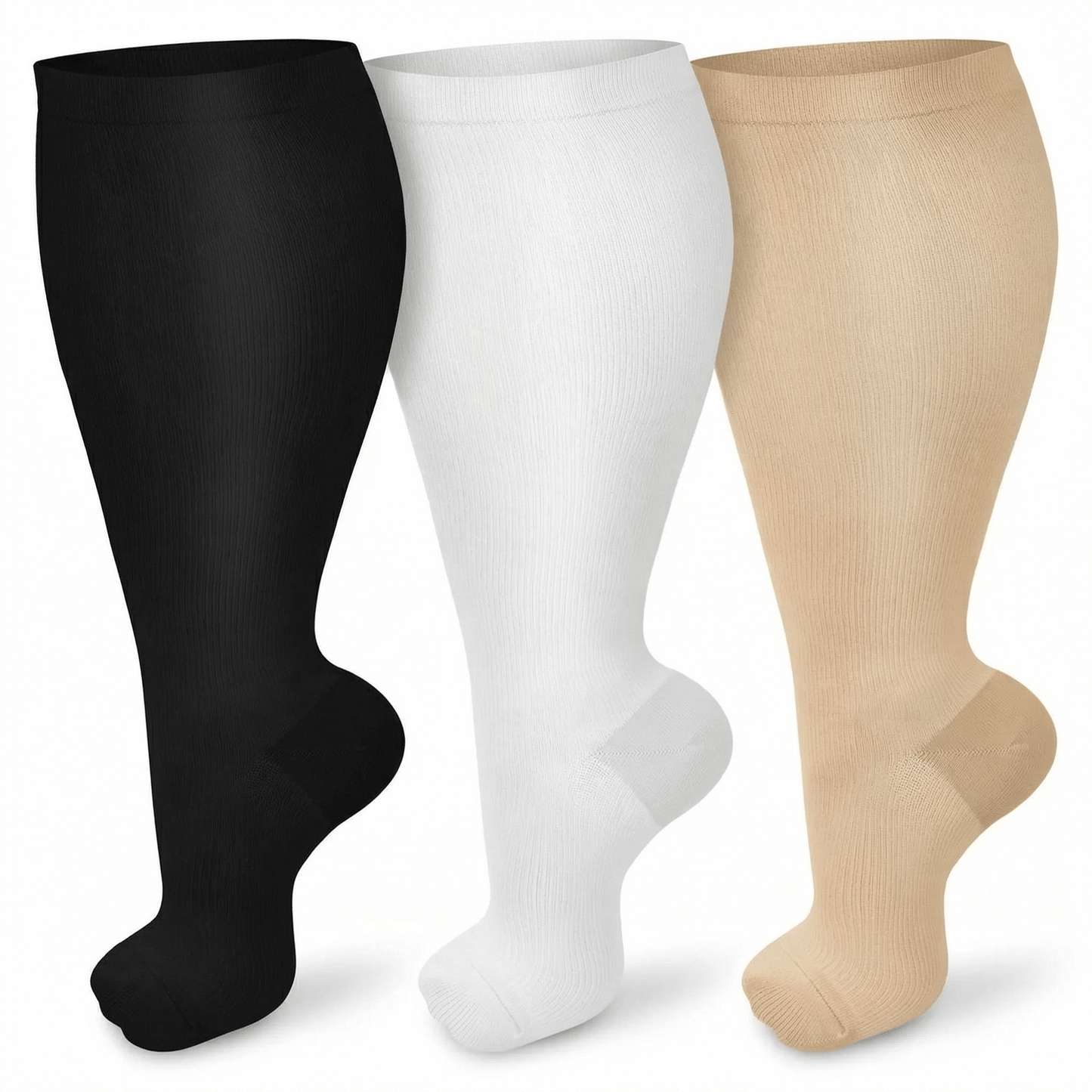 Legease™ Premium Wide-Calf Compression Socks - Leg Ease