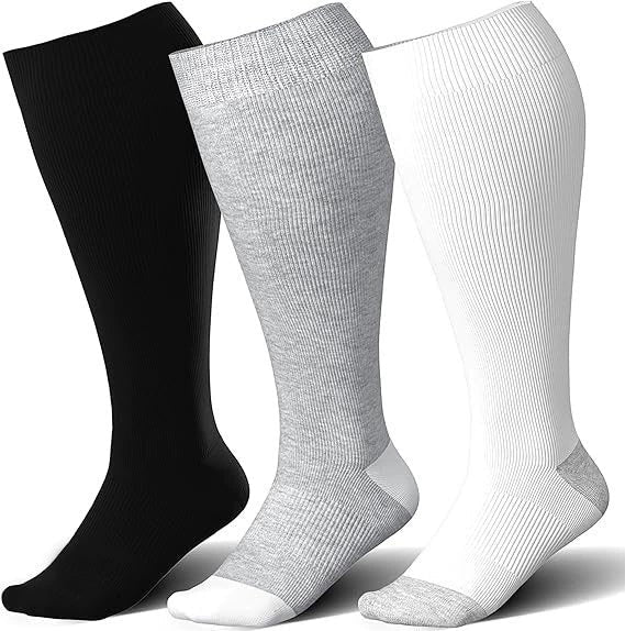 Legease wide-calf compression socks