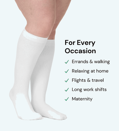 Legease™ Premium Wide-Calf Compression Socks - Leg Ease